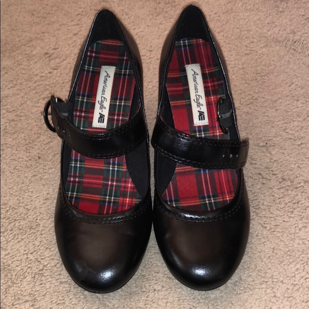 Black American Eagle heels
